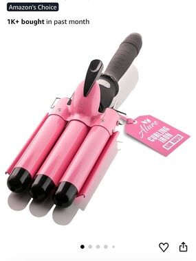 Alure Three Barrel Curling Iron Hair Waver